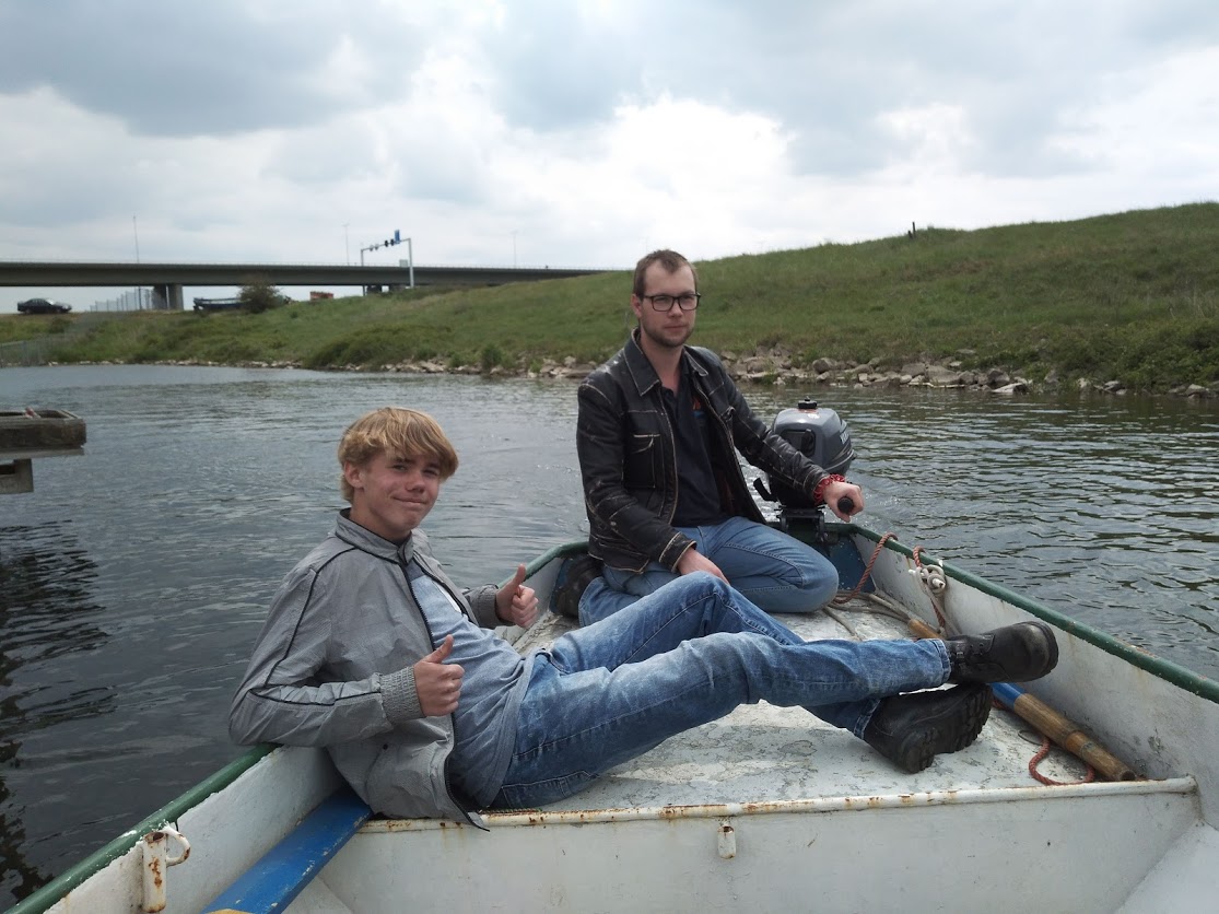Op het schip Nieuwe Haven Arnhem